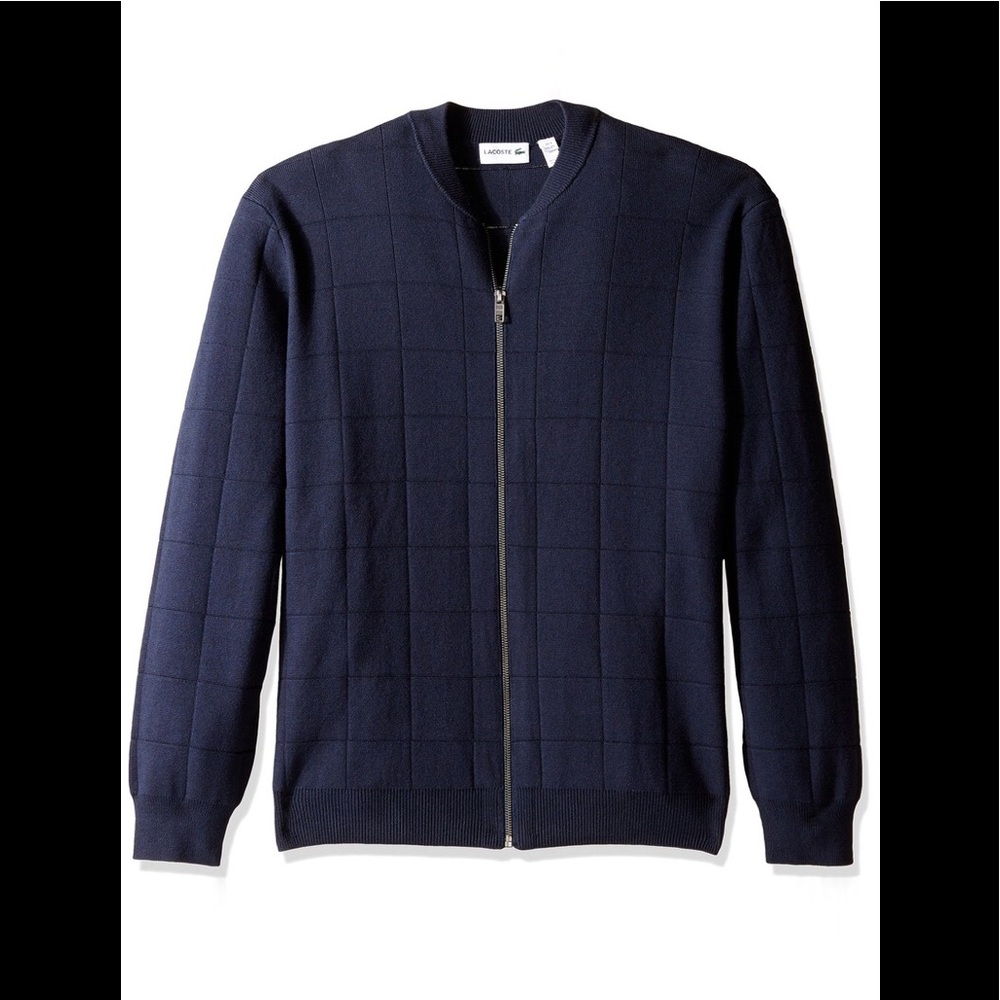 Lacoste Men’s Zip-Up Sweater
